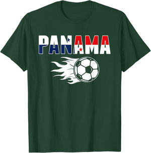 Proud Panama Soccer Fans Jersey - Panamanian Football Lovers T-Shirt - T-Shirt | Forest