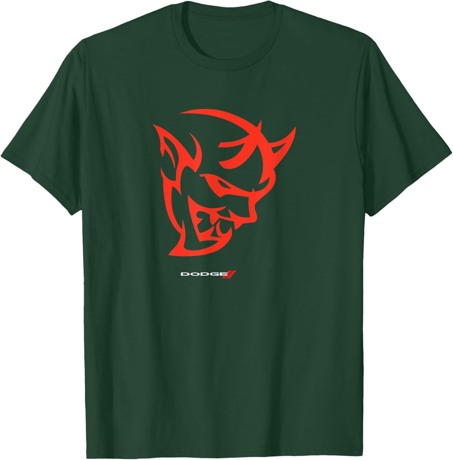 Dodge Demon Logo , Black, S T-Shirt - T-Shirt | Forest