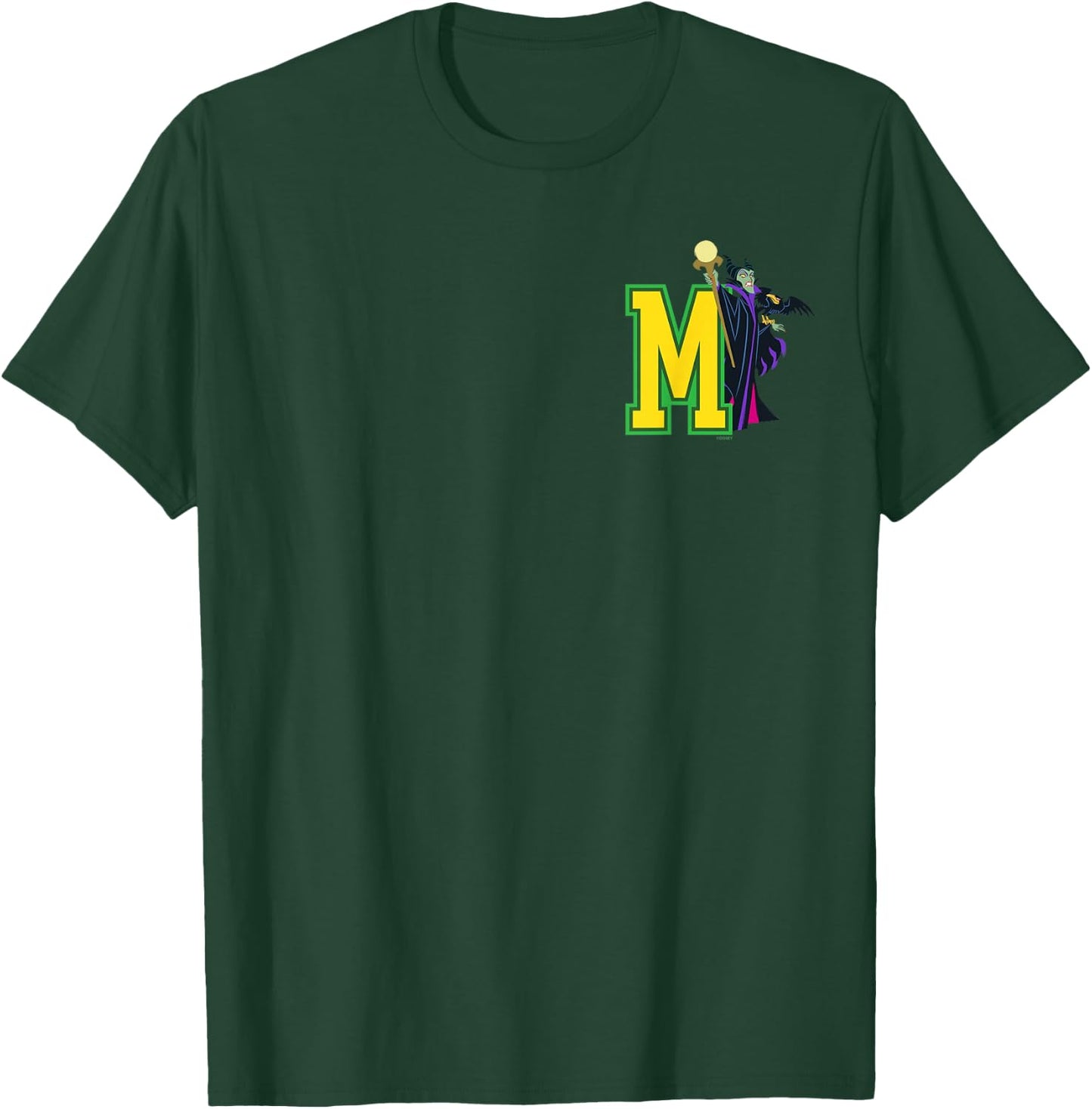 Disney Maleficent Dragons 00 Collegiate Sports Team 2-Sided T-Shirt - T-Shirt | Forest