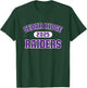 Cedar Ridge Raiders High School Arch 2025 T-Shirt - T-Shirt | Forest