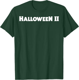 Halloween 2 Simple Title Logo T-Shirt - T-Shirt | Forest