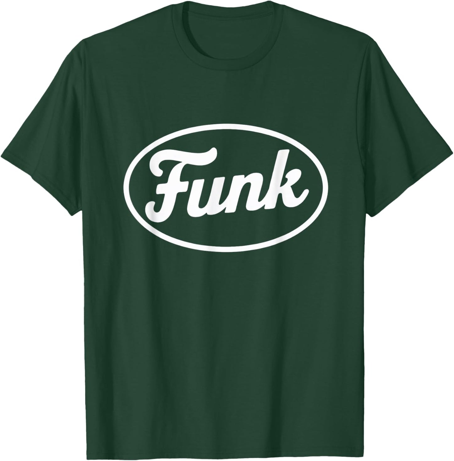 Funk Music Distressed Logo T-Shirt - T-Shirt | Forest
