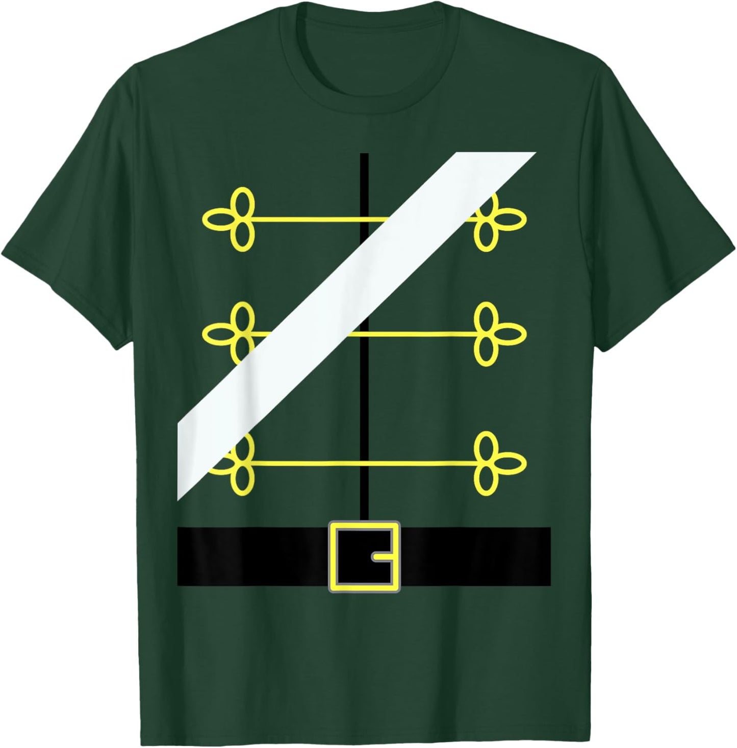 Nutcracker Toy Soldier Uniform, Funny Dress up Christmas T-Shirt - T-Shirt | Forest