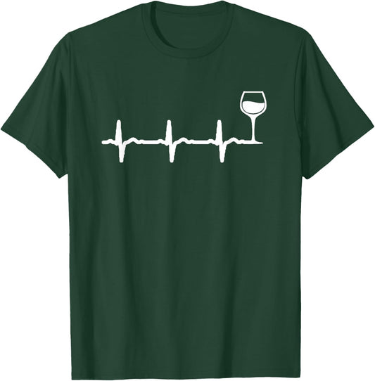 Lifeline Wine Shirt - Funny Wine Shirt T-Shirt - T-Shirt | Forest