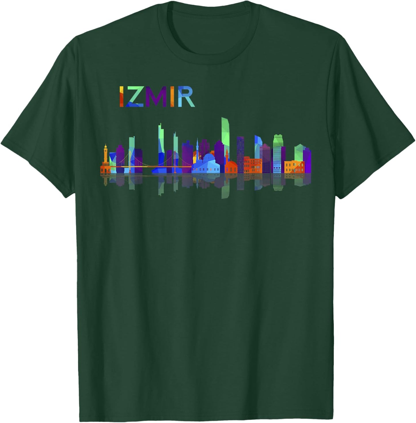 Travel Europe Asia Izmir Turkey Turkish Family Vacation T-Shirt - T-Shirt | Forest