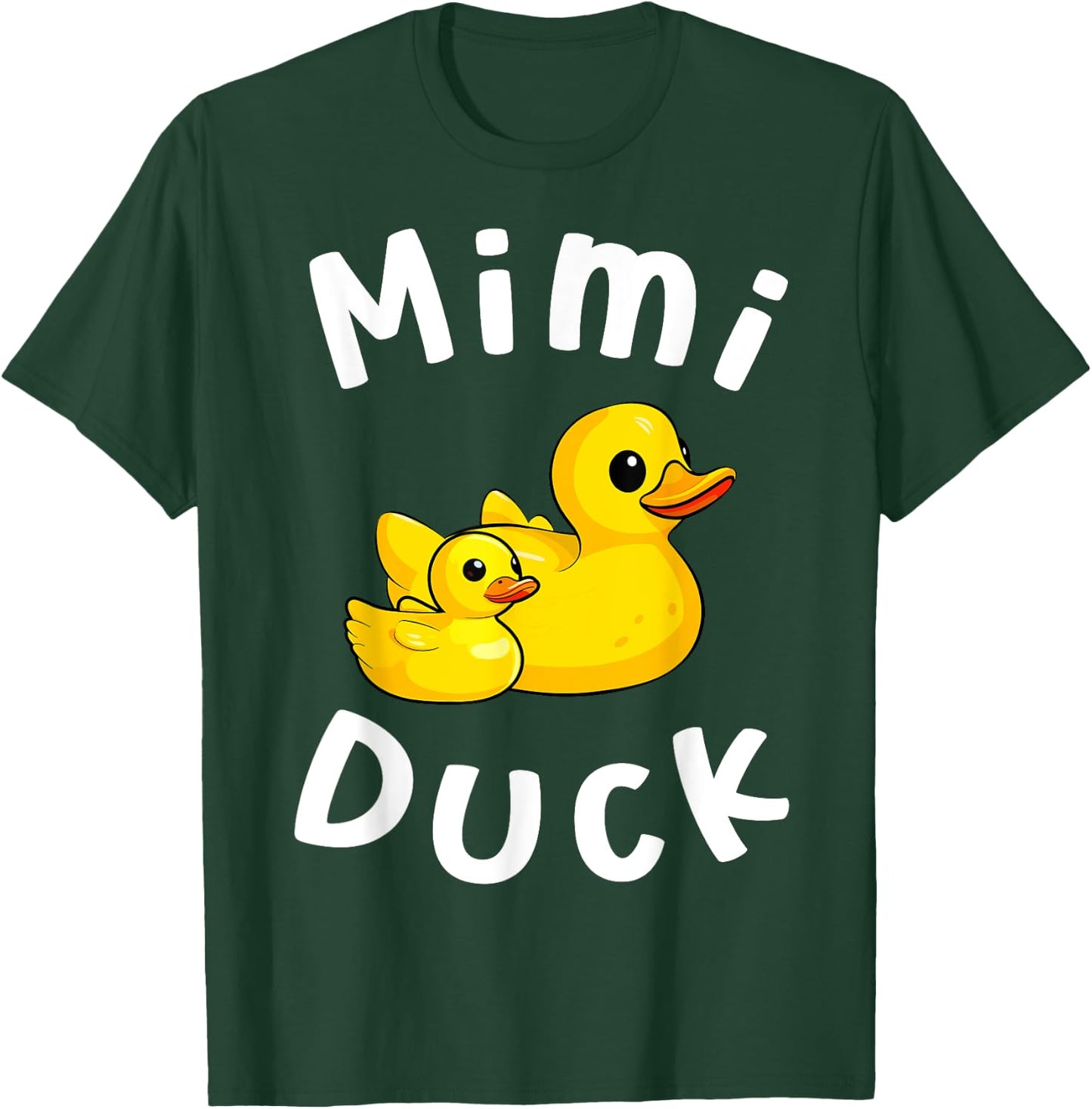 Mimi Duck Birthday Rubber Duck Kids Family Matching T-Shirt - T-Shirt | Forest