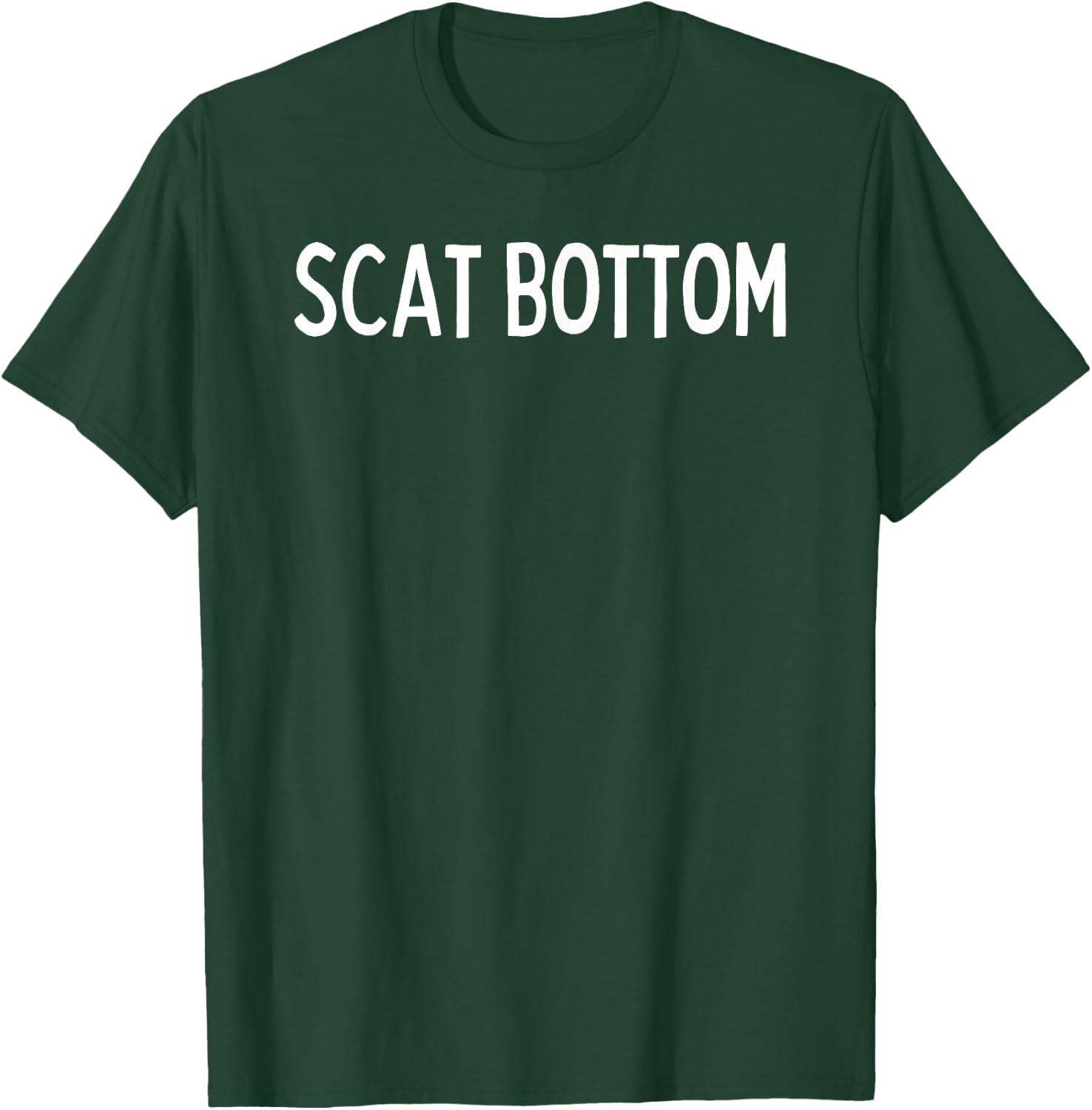 Scat Bottom T-Shirt - T-Shirt | Forest