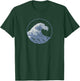 Great wave off Kanazawa Vintage surf Hawaii beach aesthetic T-Shirt - T-Shirt | Forest