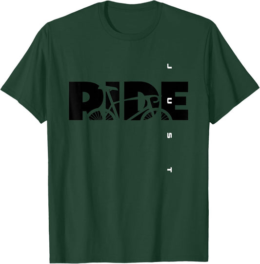 Just Ride Road Biking Bicycle Cycling T-Shirt - T-Shirt | Forest