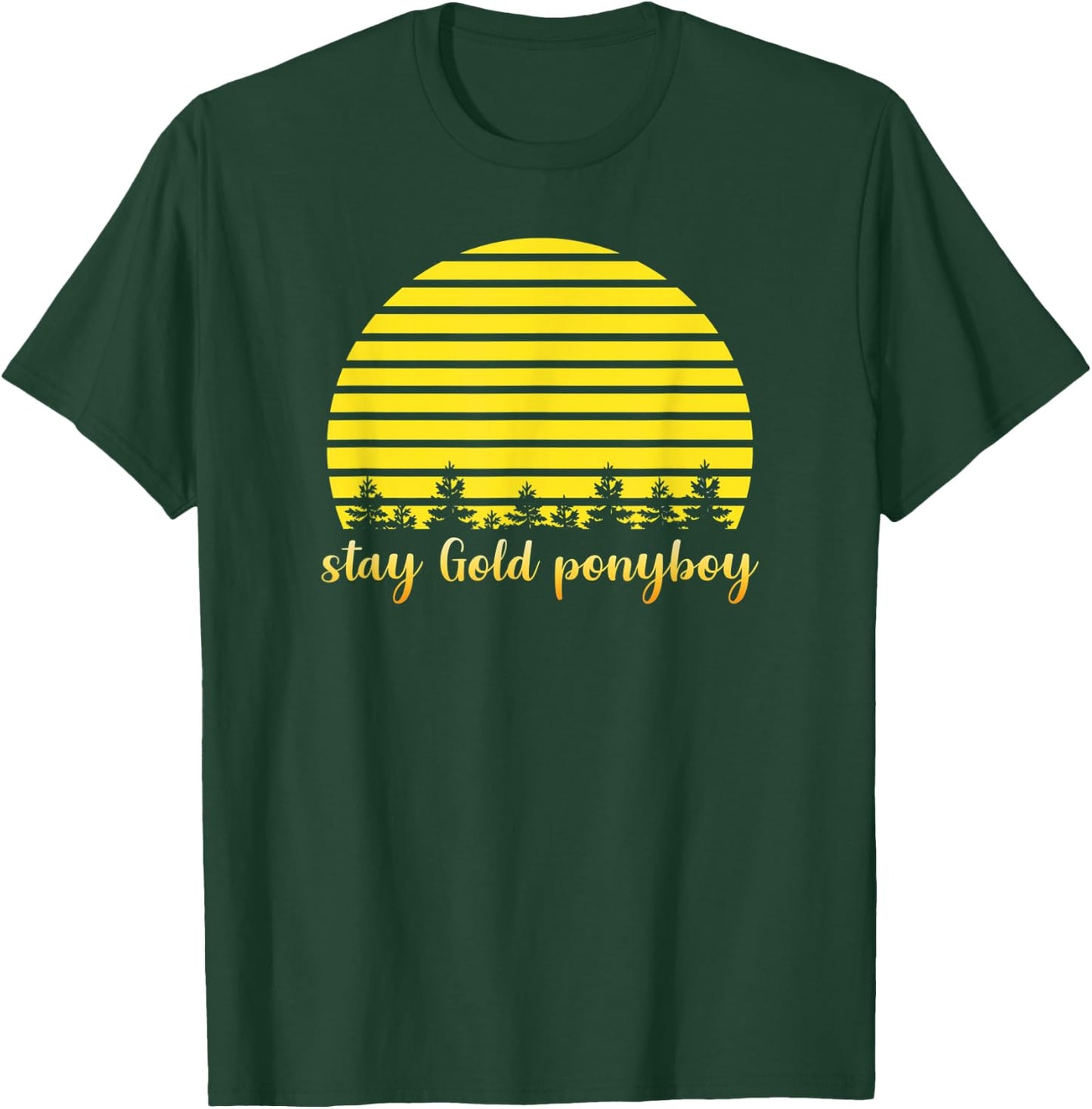 Stay Gold Ponyboy T-Shirt - T-Shirt | Forest