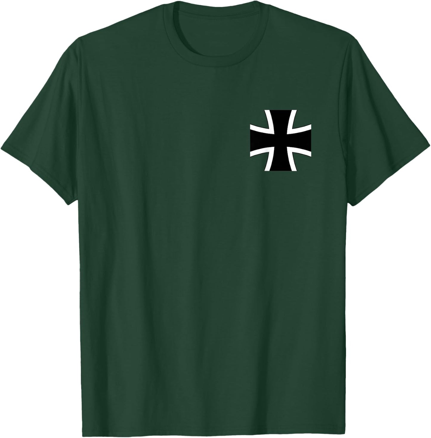 German Luftwaffe Iron Cross Federal Defence Force T-Shirt - T-Shirt | Forest