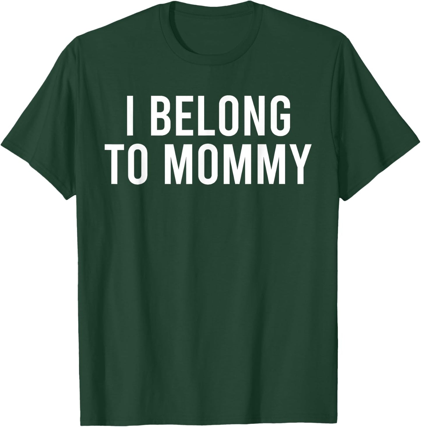 Ich gehöre zu Mama Süßer Muttertag Mama Mama Spruch T-Shirt - T-Shirt | Forest