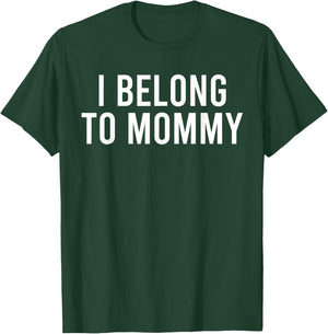 Ich gehöre zu Mama Süßer Muttertag Mama Mama Spruch T-Shirt - T-Shirt | Forest