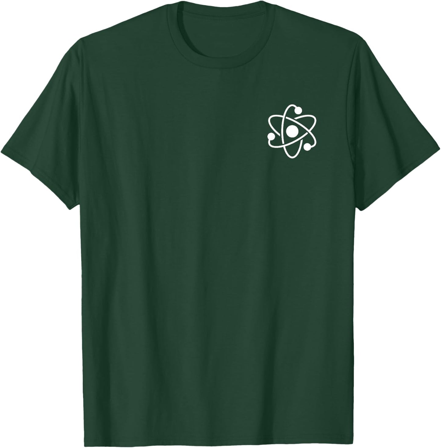 Nuclear Power Logo Emblem Uranium Energy Nuclear Engineer T-Shirt - T-Shirt | Forest