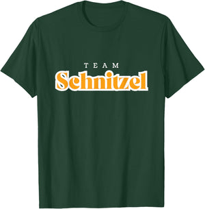 with Team Schnitzel I Love Wiener Schnitzel Favourite Fruit Motif, black T-Shirt - T-Shirt | Forest