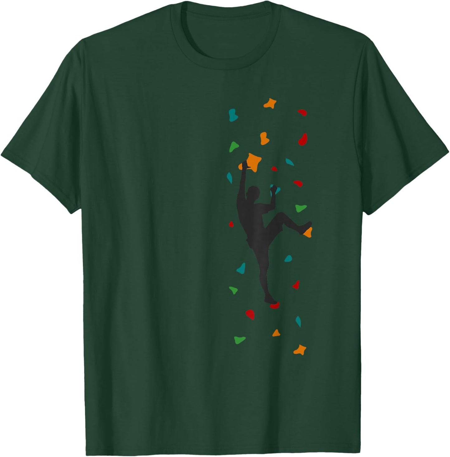 Klettern Bouldern Kletterer Boulderer T-Shirt - T-Shirt | Forest