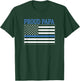 Police Officer Papa - Proud Papa T-Shirt - T-Shirt | Forest