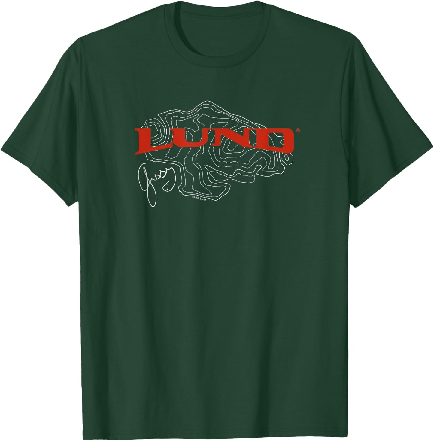 Lund Fish Finder Logo T-Shirt - T-Shirt | Forest