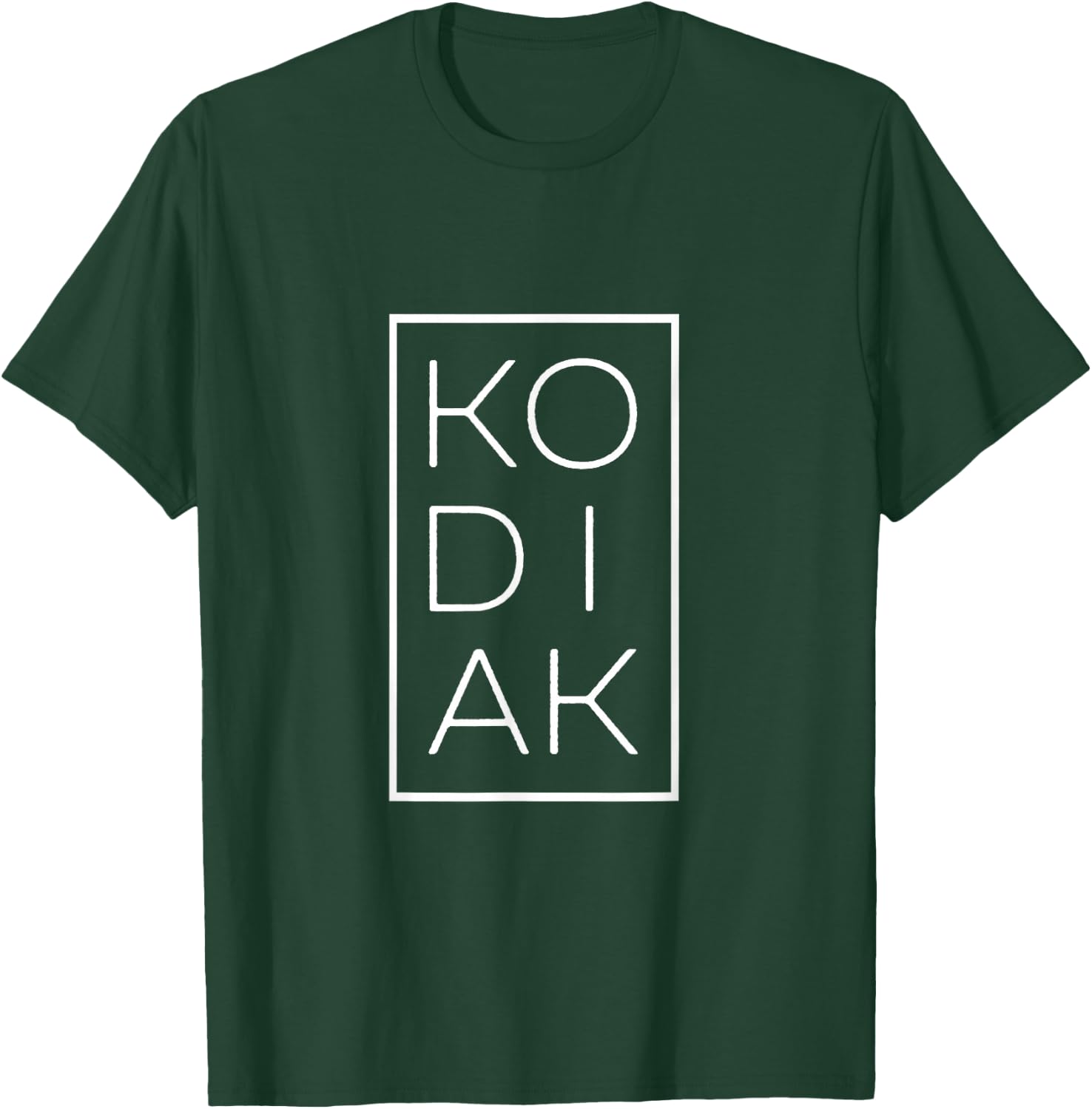 Kodiak Souvenir Gift T-Shirt - T-Shirt | Forest