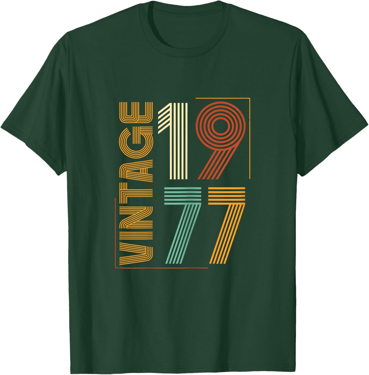 Vintage 1977 Women Limited Edition BDay 1977 Birthday T-Shirt - T-Shirt | Forest