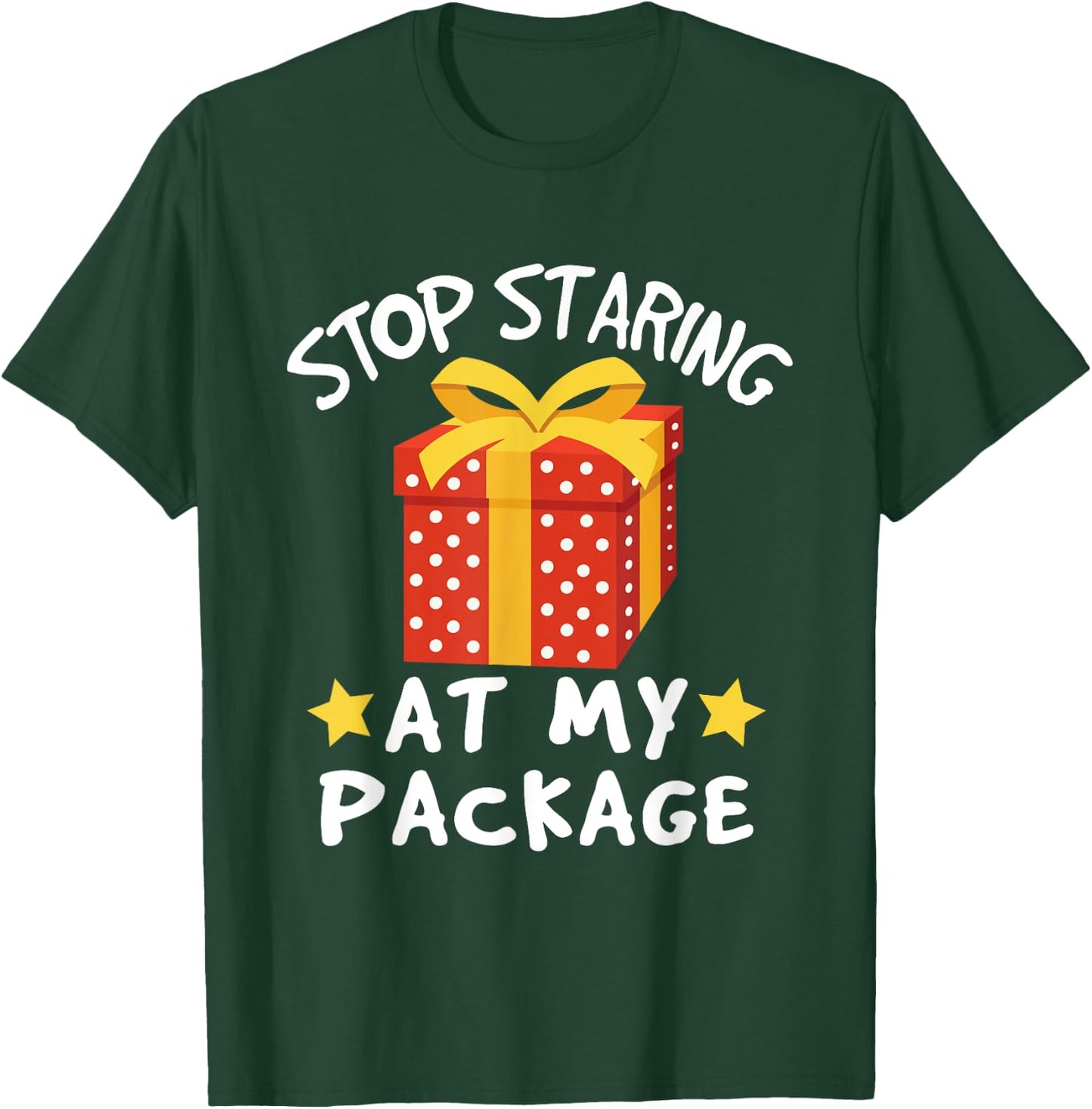Funny Christmas Adult Humor Pun Shirt White Elephant Gift T-Shirt - T-Shirt | Forest