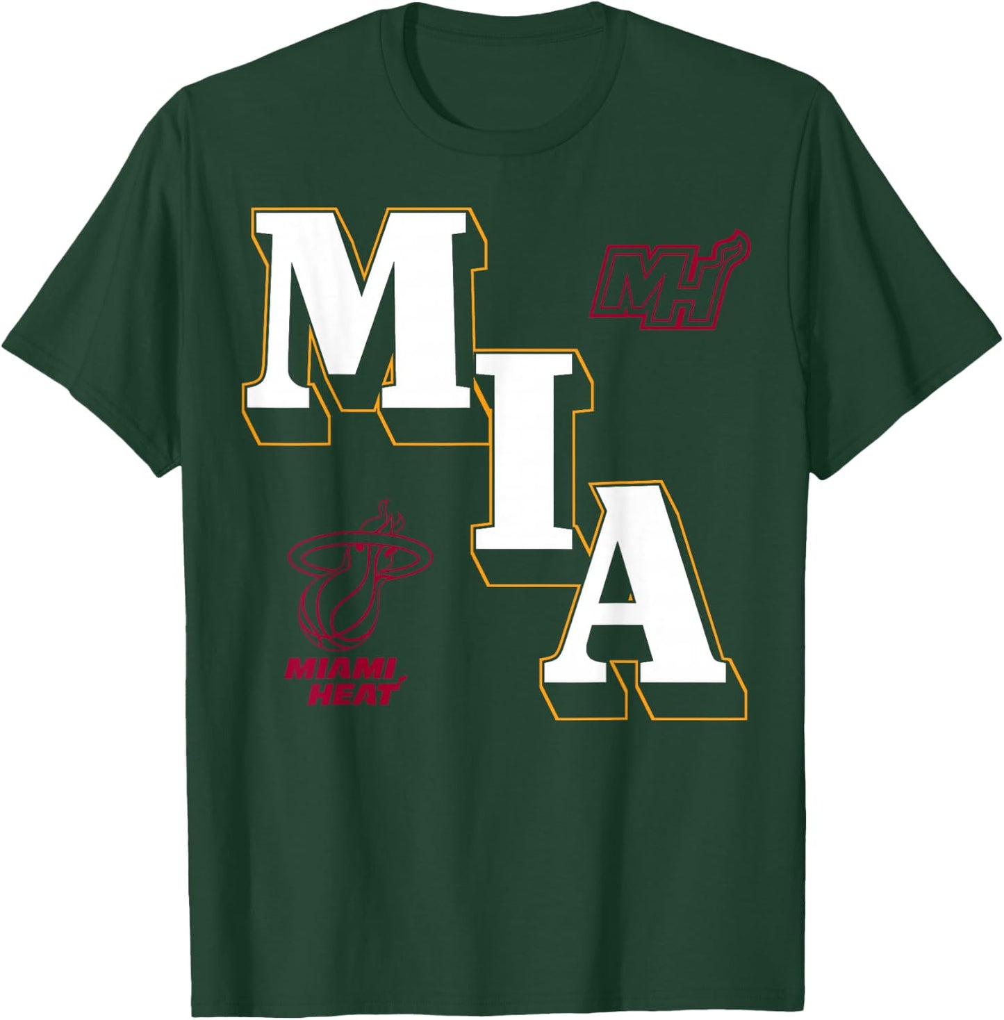 NBA – Miami Heat Angled Logo T-Shirt - T-Shirt | Forest