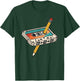 80s 90s Retro Party Outfit Cassette Vintage Women Men T-Shirt - T-Shirt | Forest