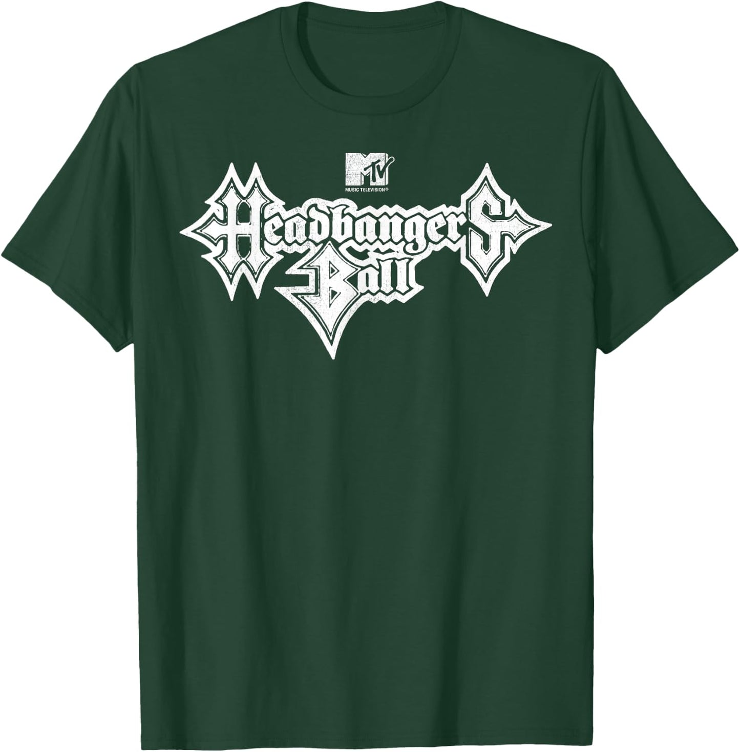 MTV Headbangers Ball Outline Logo T-Shirt - T-Shirt | Forest