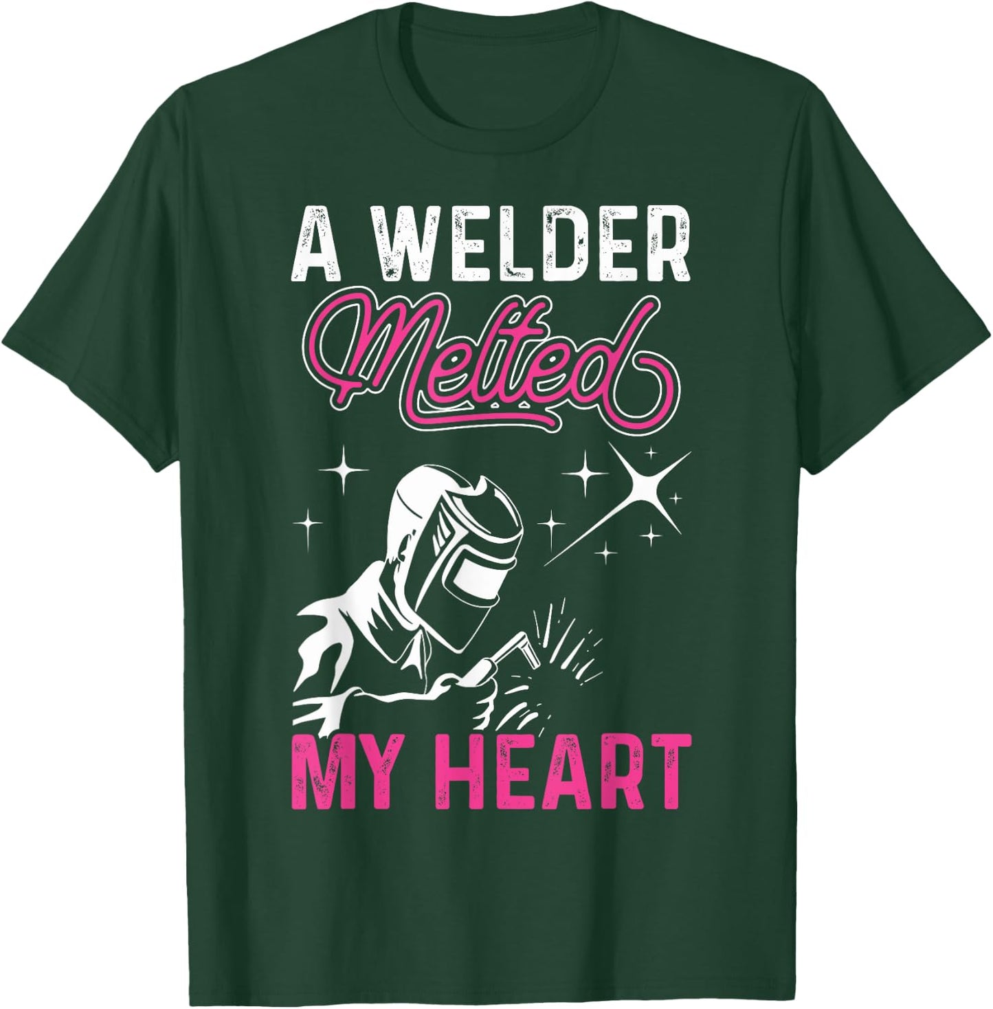 Funny Welding Design Women Weld Tool Welder Welding T-Shirt - T-Shirt | Forest