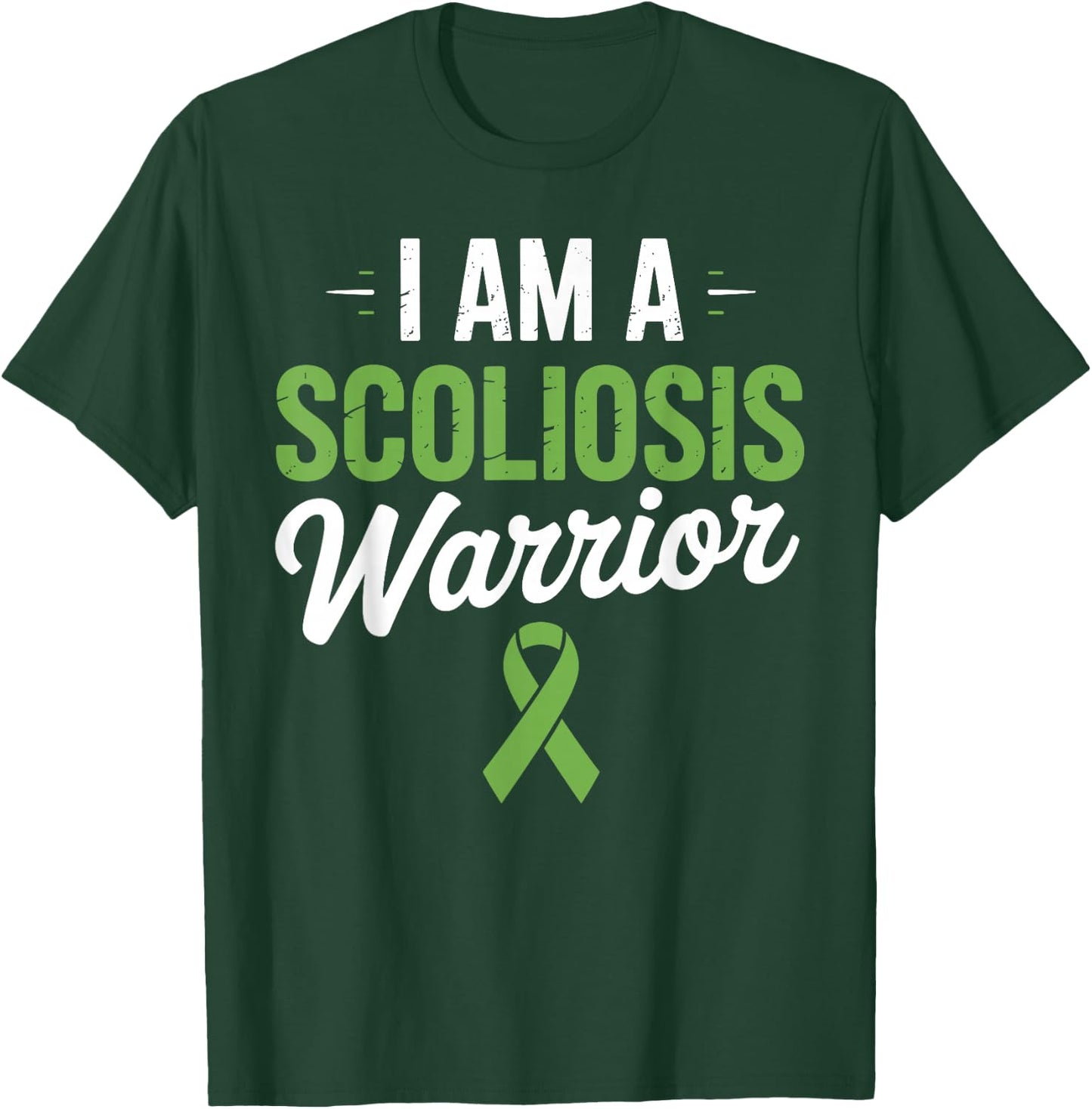 Scoliosis Design Women Kids Spine Surgery Scoliosis T-Shirt - T-Shirt | Forest