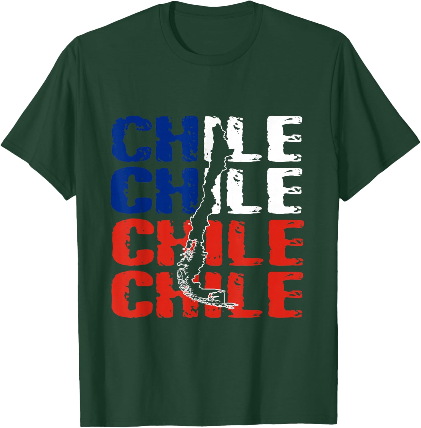 Chile Flag , Chile , Chile für Frauen Kinder T-Shirt - T-Shirt | Forest