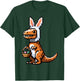 Verpixelter Dino Osterhase T-Rex Frohe Ostern Videospieler T-Shirt - T-Shirt | Forest