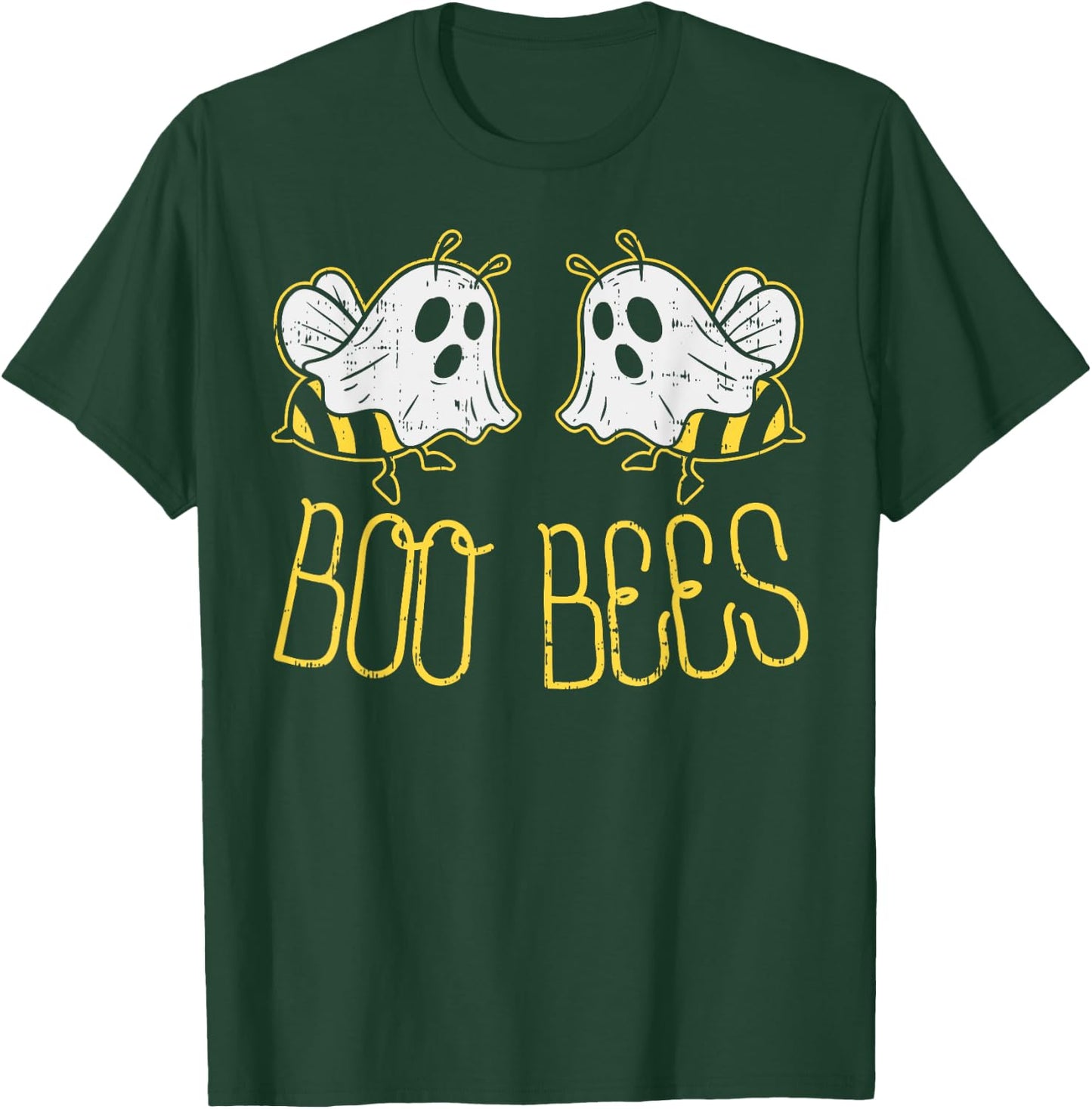 Boo Bees Funny Couples Halloween Costume For Adult Her Women T-Shirt - T-Shirt | Forest