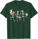 Bunny Skeleton Dancing Easter Basket Carrot Funny Easter Day T-Shirt - T-Shirt | Forest