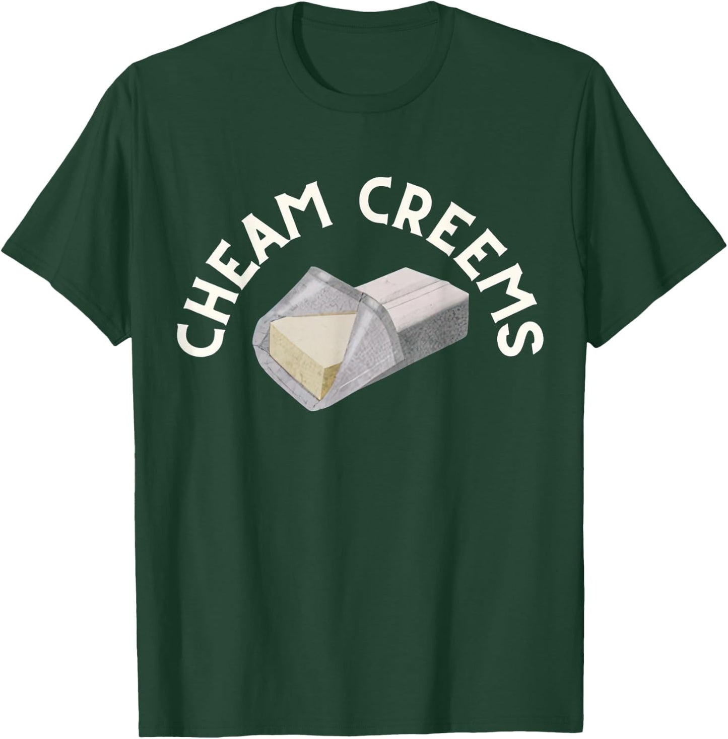 Cheam Creems Funny Vintage T-Shirt - T-Shirt | Forest