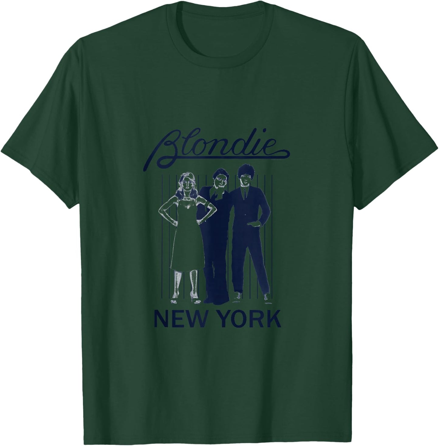 Blondie Parallel Lines Album Art New York Vintage Band T-Shirt - T-Shirt | Forest