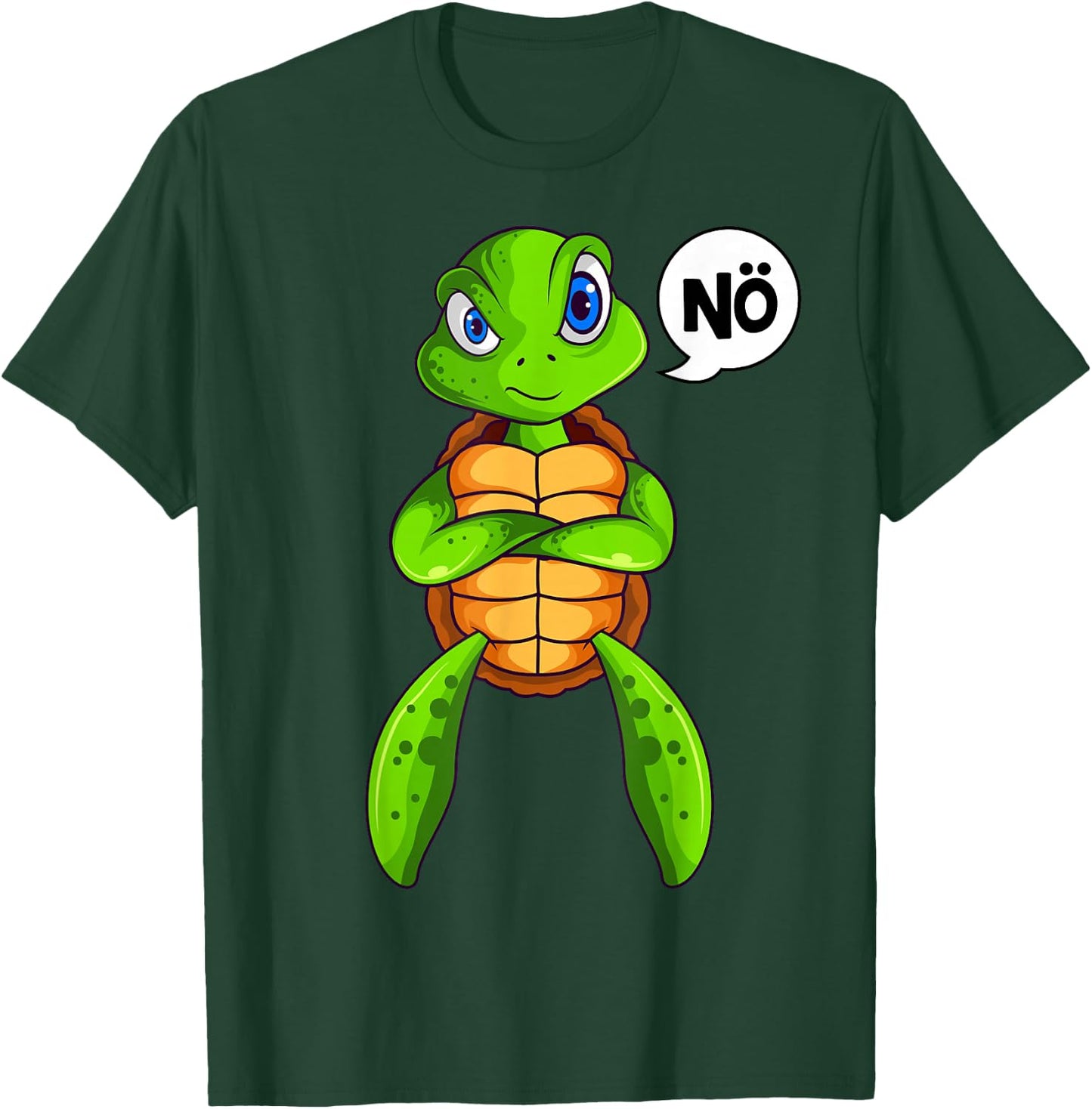 Schildkröten Nö Kinder Mädchen Jungen Schildkröte T-Shirt - T-Shirt | Forest