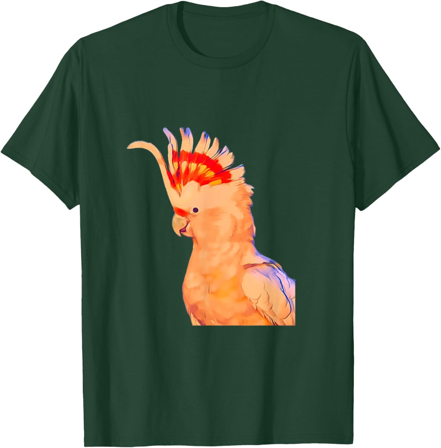 Major Mitchell's Cockatoo Birds parrot T-Shirt - T-Shirt | Forest