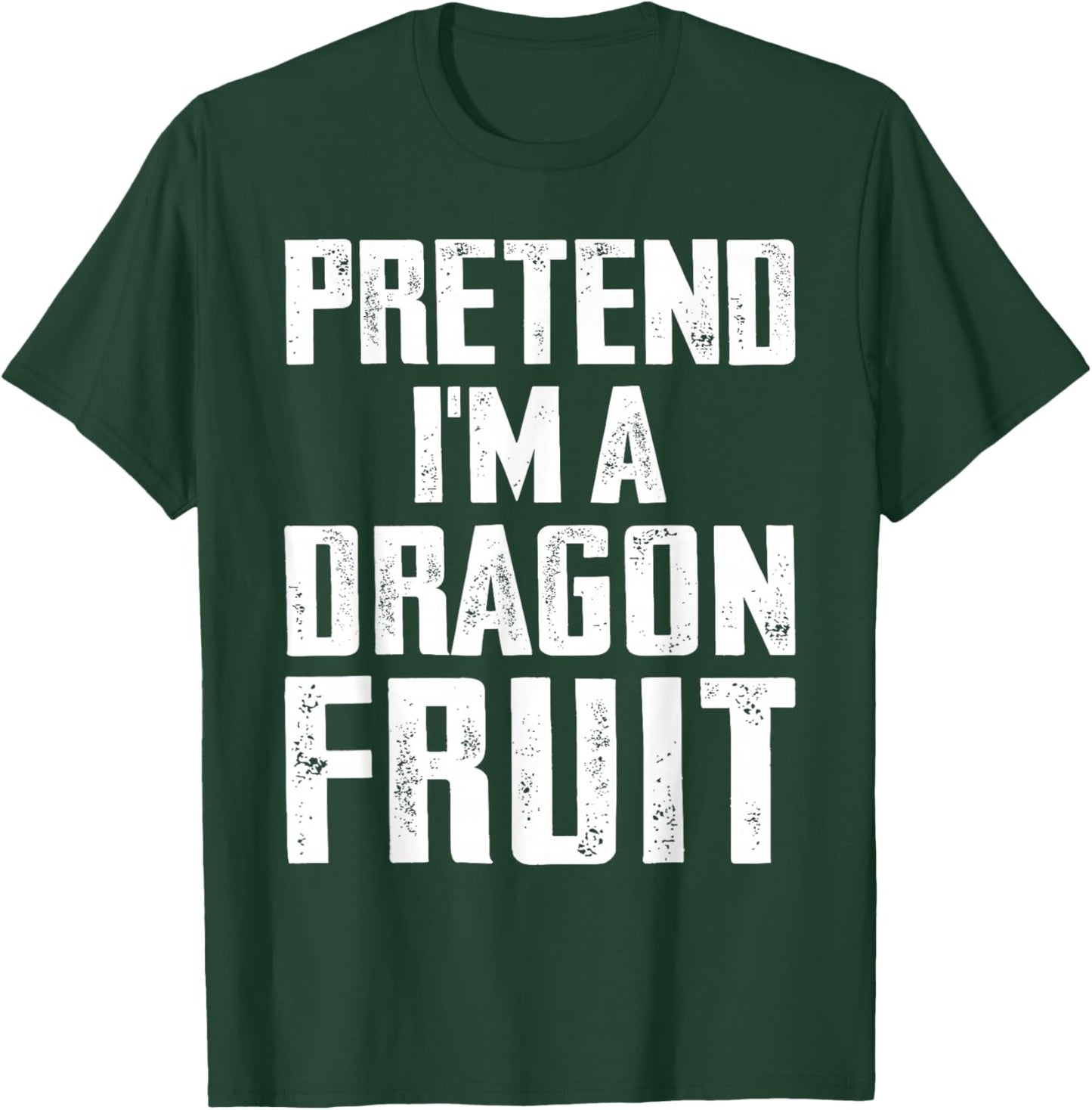 Pretend I'm A Dragon Fruit Costume Dragon Fruit Halloween T-Shirt - T-Shirt | Forest