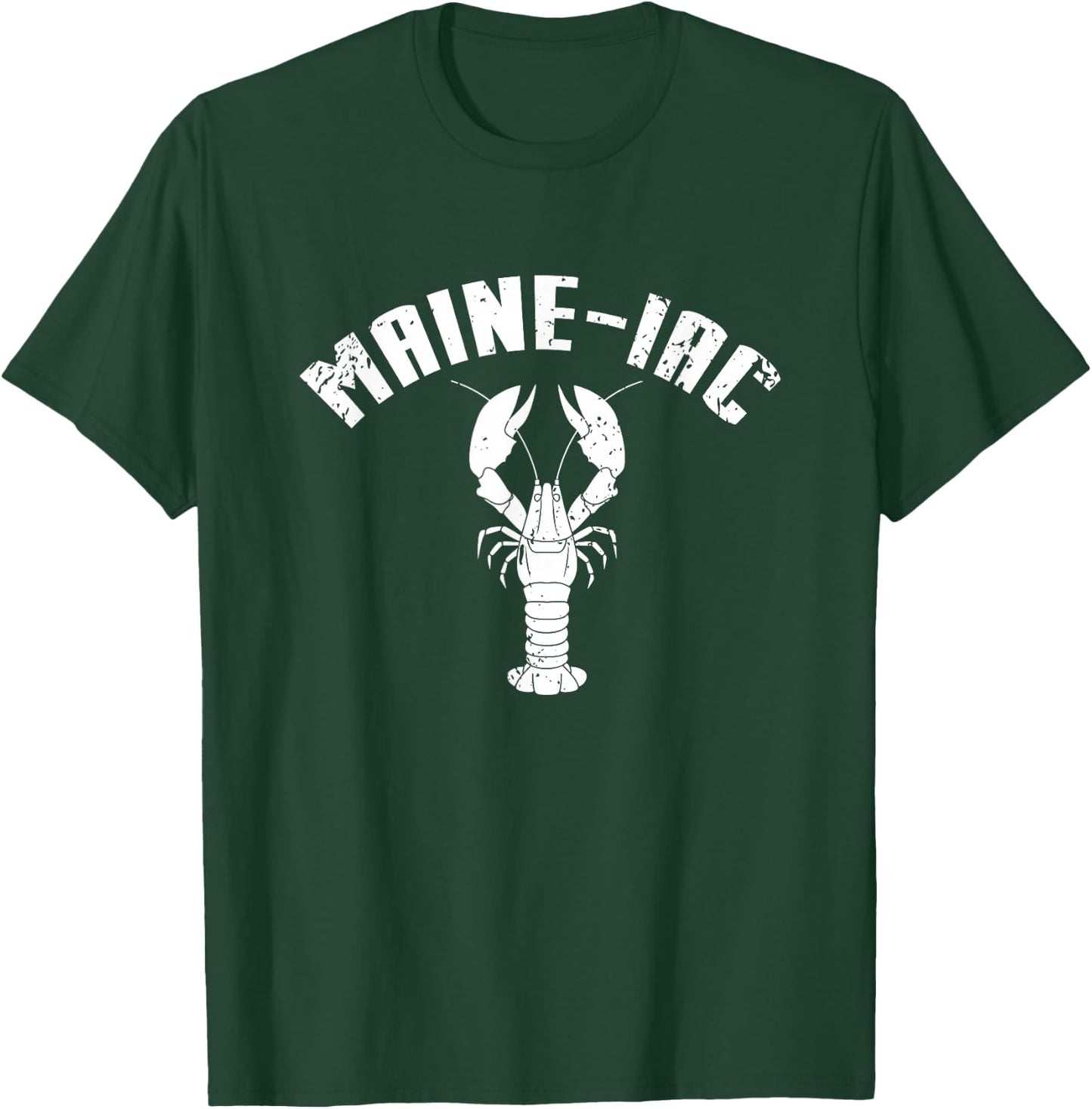 Maine-iac Lobster Maine T-Shirt - T-Shirt | Forest