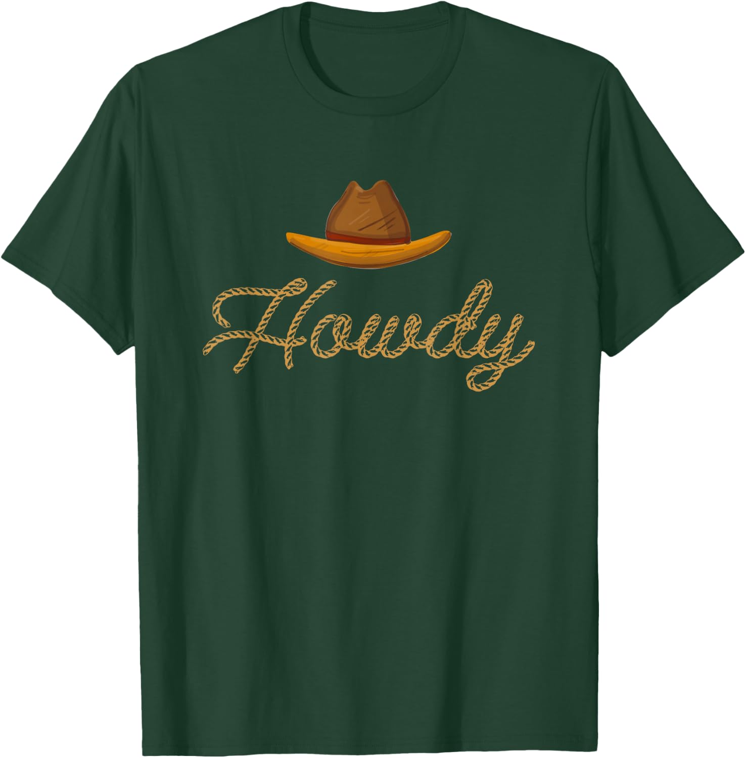 Howdy Cowboy T-Shirt - T-Shirt | Forest