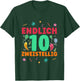 Children's 10th Birthday Finally Two-Digit Boy Girl 10 Years , black, 80 T-Shirt - T-Shirt | Forest