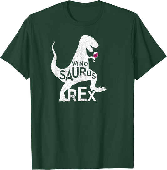 Winosaurus Rex Shirt Funny Red Wine T-Shirt - T-Shirt | Forest