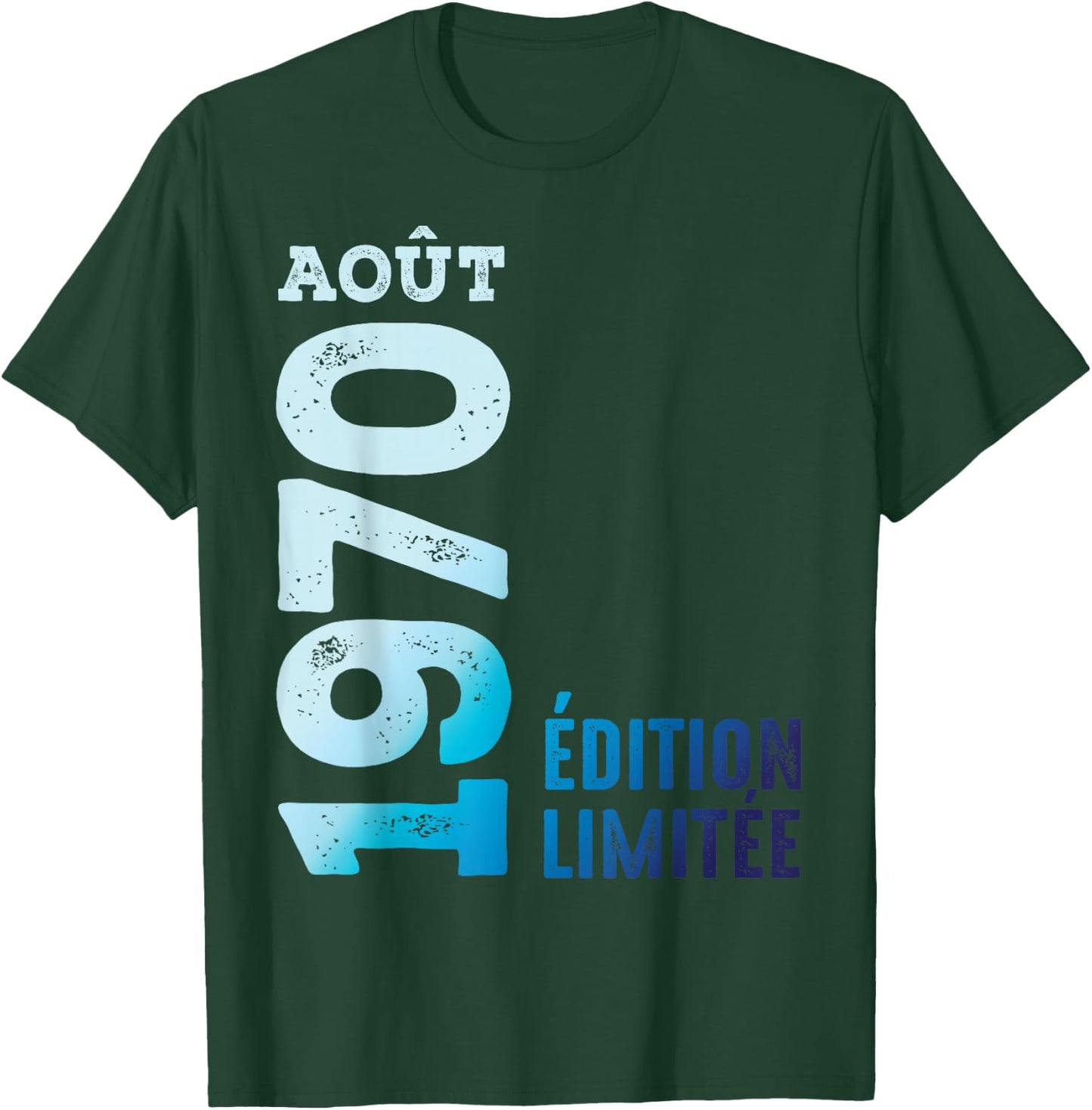 Limited Edition 1970 August 1970 Retro Year 1970 Vintage T-Shirt - T-Shirt | Forest