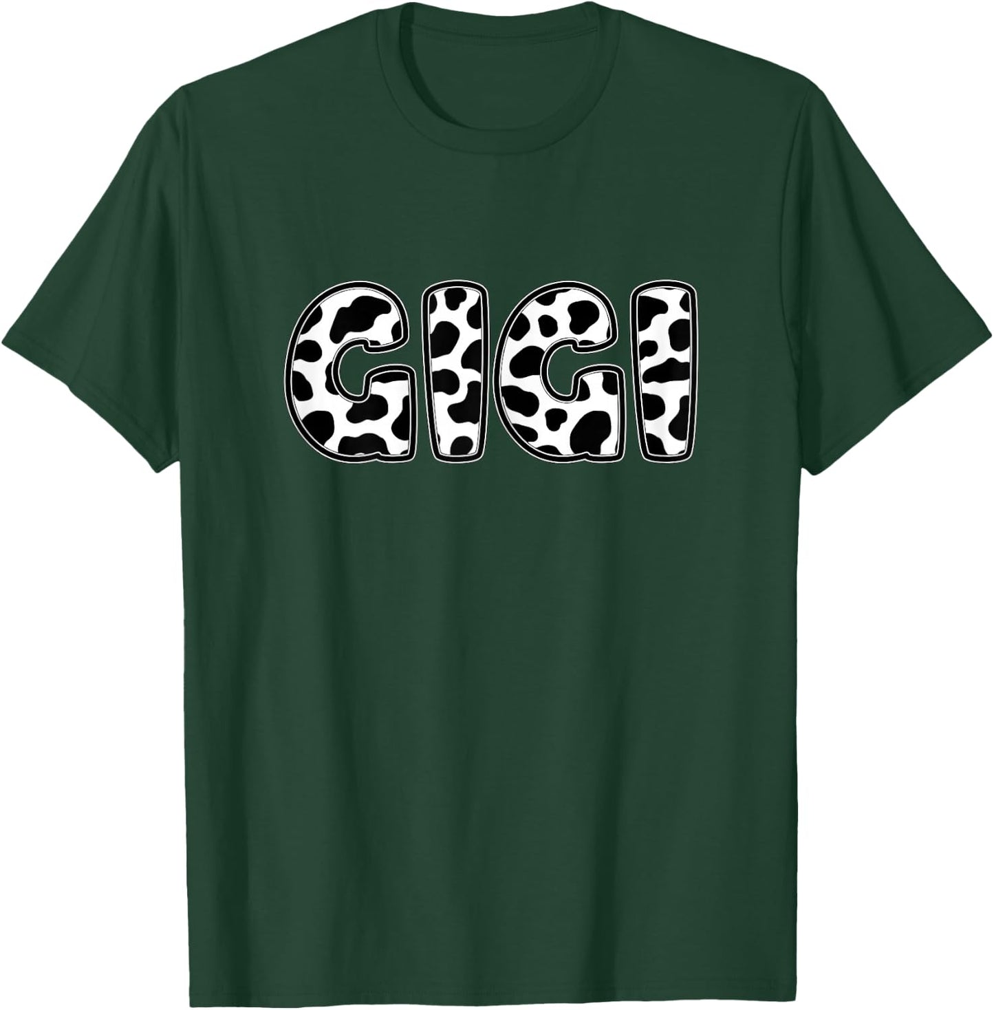 Gigi Cow Print Family Matching T-Shirt - T-Shirt | Forest