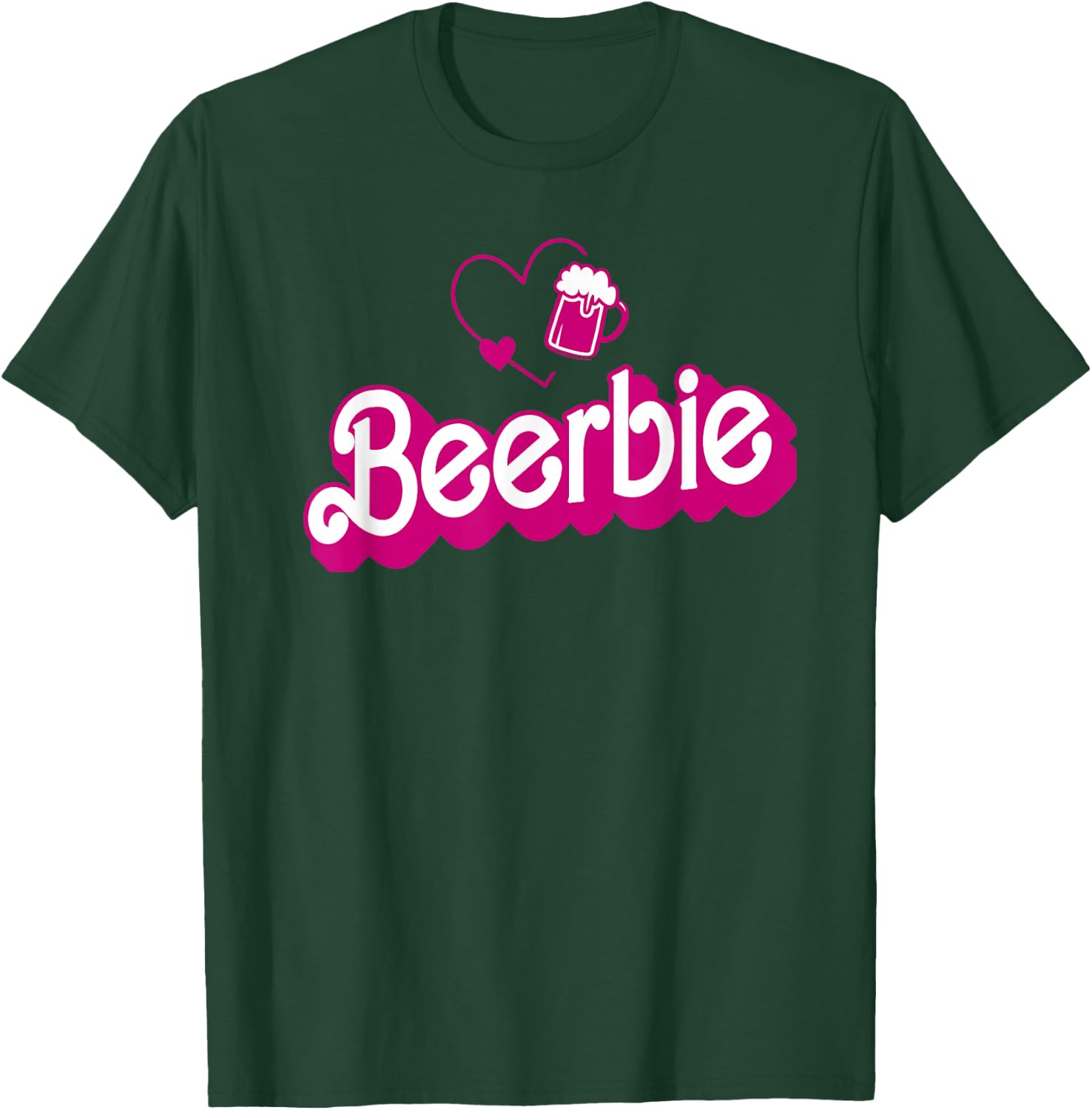 Retro Beer Pun Bar Pub Crawl Party Men Women Funny Beer T-Shirt - T-Shirt | Forest