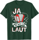 Ja das muss so laut Harmonica Accordion , black, s T-Shirt - T-Shirt | Forest