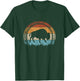Retro Bison National Park Vintage American Buffalo T-Shirt - T-Shirt | Forest