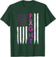 Breast Cancer & Domestic Violence Awareness Fight Survivor T-Shirt - T-Shirt | Forest