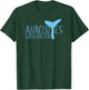 Anacortes Washington Whale Tail Whale Watching Souvenir T-Shirt - T-Shirt | Forest